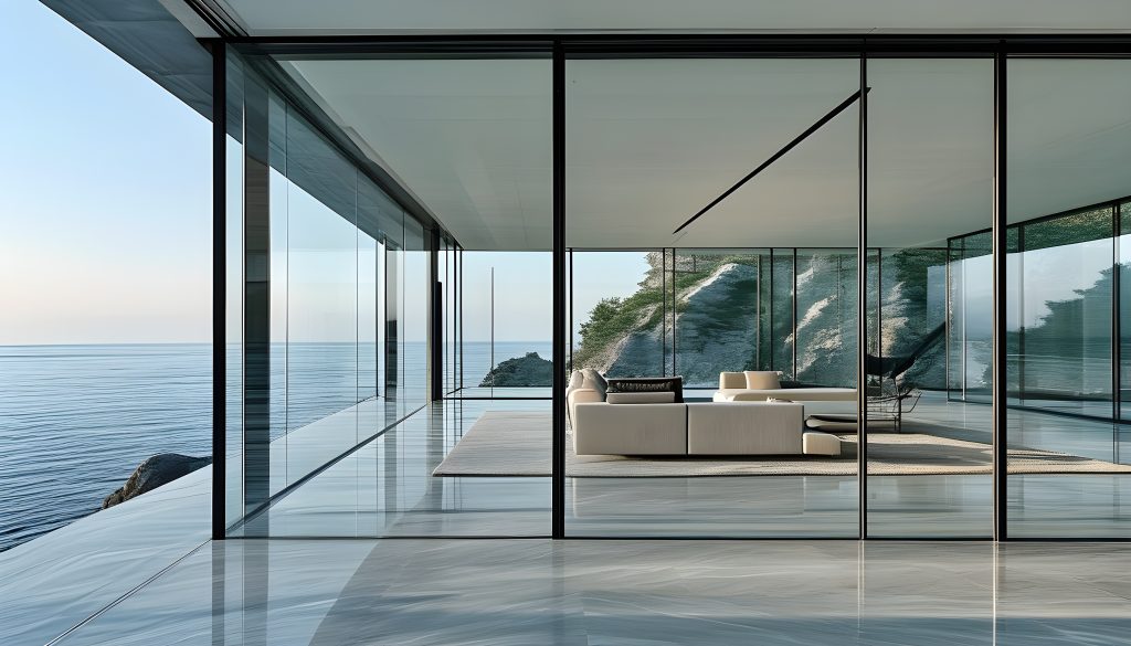 Ultra Slim Frame Sliding Door